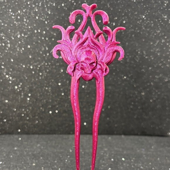 Handmade Accessories - 💀✨ Goth Skull Hair Fork ✨💀